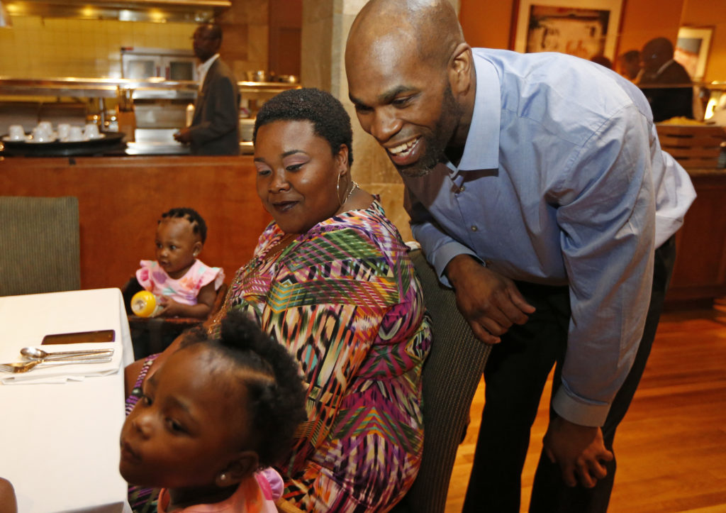 John Nolley, the man behind bars for close to 19 years for the murder of a Bedford, Texas woman was released on Tuesday May 17, 2016 with help from The Innocence Project, after serious concerns were raised about his trial and conviction. (Photo by Ron Jenkins)