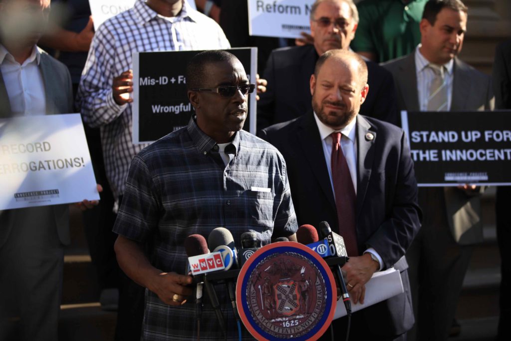 Alan Newton at NYC City Hall in September 2016. Photo by MatteDesign. 
